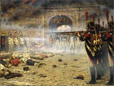 Franskmennene i Moskva, 1897-1898 av Vasili Vasilievich Vereshchagin