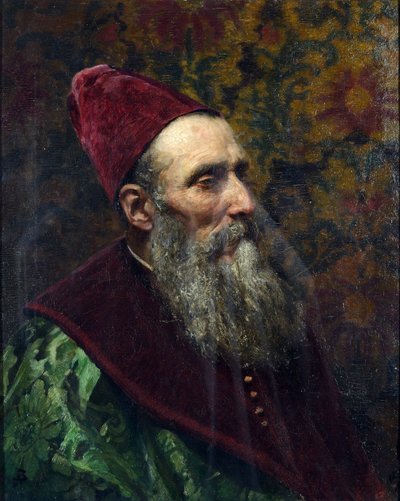 Portrett av en venetiansk doge av Polenov, Vasily Dmitrievich (1844-1927) av Vasilij Dmitrievich Polenov