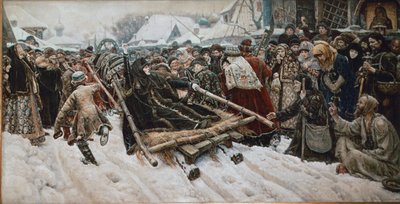 En martyr for sin tro av Vasilij Ivanovic Surikov