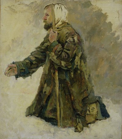Guds dåre på knærne av Vasilij Ivanovic Surikov