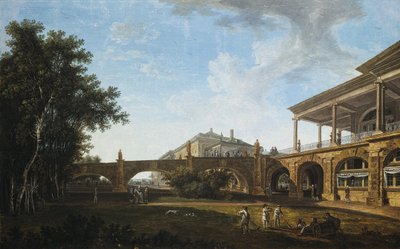Rampen til Cameron Gallery i parken i Tsarskoye Selo, 1794 av Vasily Petrovich Petrov