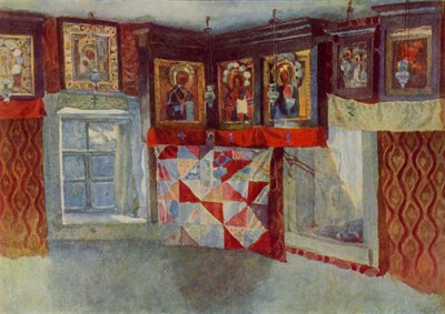 Landsbykapellet, 1880-1889, 1965. av Vasily Surikov