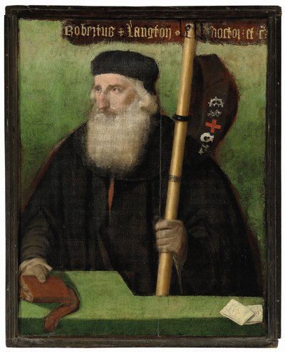 Portrett av Robert Langton, ca. 1512-13 av Venetian School
