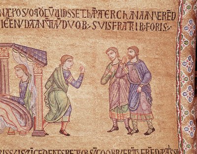Life of Noah (mosaikkdetalj av Veneto Byzantine School