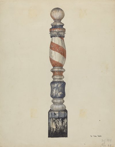 Barber Pole av Vera Van Voris