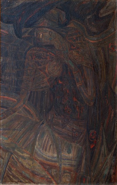 Kunstnerens vei, 1923 av Vera Vladimirovna Khlebnikova