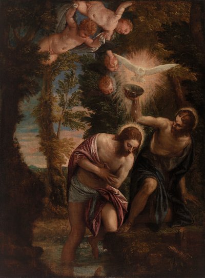 Kristi dåp av Veronese (Paolo Caliari)