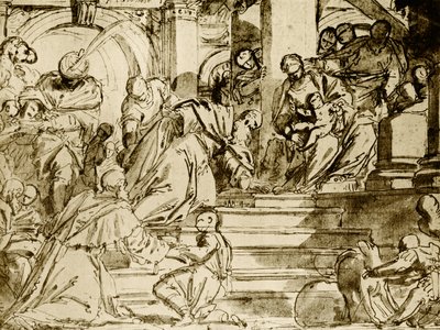 Tilbedelse av magiene av Paolo Veronese