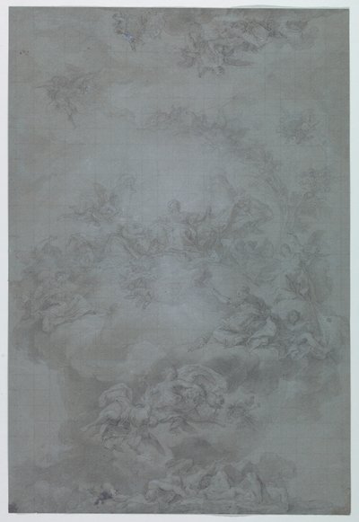 Studie for Painted Decoration of a Ceiling, Casino de la Reina (Queen