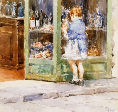 Window-shopping-jenta av Vicenzo Irolli
