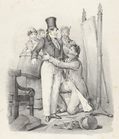 Kap. II: Jeg kjenner meg ikke lenger igjen Jeg kjenner meg ikke lenger igjen, 1824. av Victor Adam