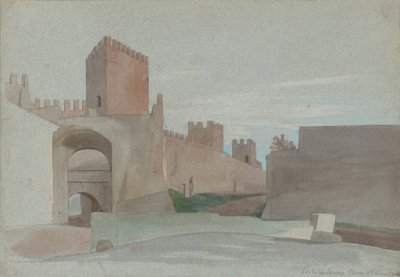 Porta San Lorenzo, Roma av Victor François Eloi Biennourry