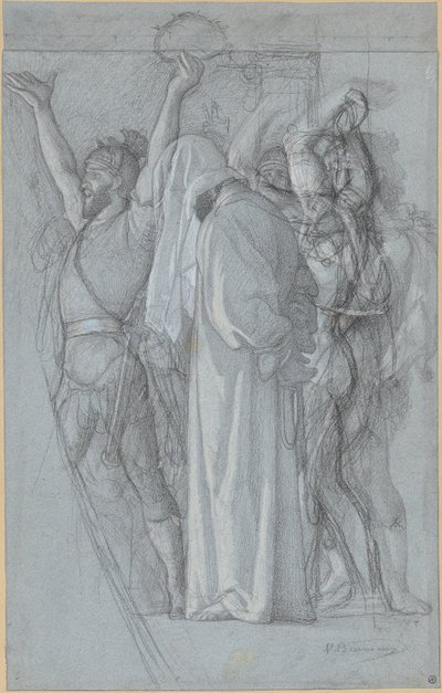 Hån mot Kristus av Victor François Eloi Biennourry