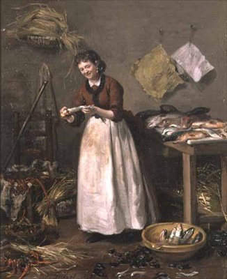 Fiskekonen av Victor Gabriel Gilbert