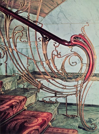 Bannister av Victor Horta