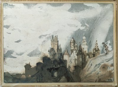 Le gay chateau (penn og vask) av Victor Hugo