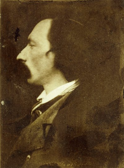 Portrett av Auguste Vacquerie av Victor Hugo