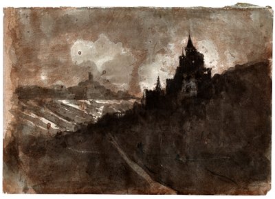 Rhindalen, ca 1850 av Victor Hugo