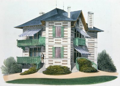 A House at Etretat, illustrasjon fra 