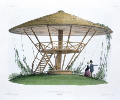 Robinsons parasoll, Parc de la Motte, Burgund, fra 