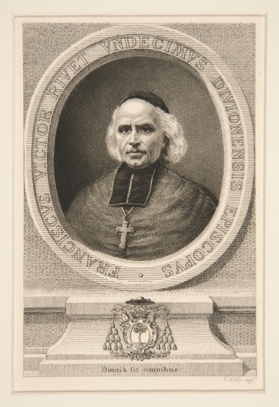 Monsignor Rivet, etter Focillon av Victor Louis Focillon