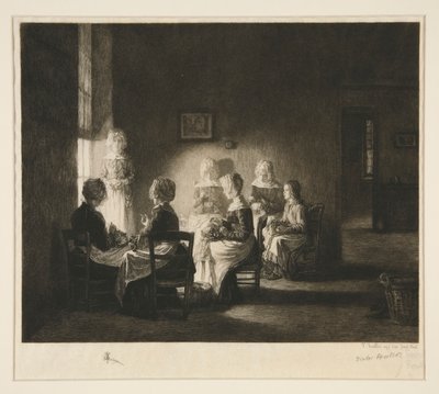 Lacemakerne av Victor Louis Focillon