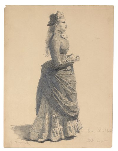 Frøken Eugenie av Victor Mikhailovich Vasnetsov