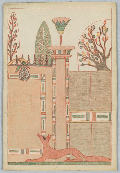Reven og druene, illustrasjon for Aesops fabler av Victor Wilbour