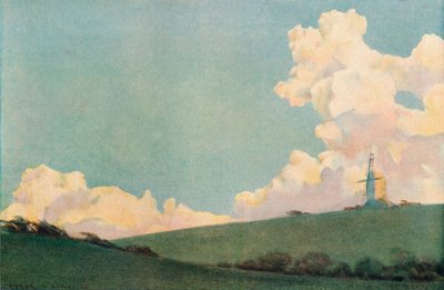 Cumulus-skyen, c1888-1925, 1925 av Victor Wyatt Burnand
