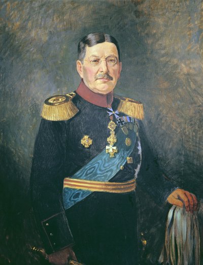 General Colmar Freiherr von der Goltz, ca. 1916 (olje på lerret) av Vienna Nedomansky Studio
