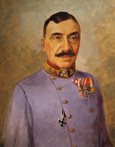 General Karl von Planter-Baltin, ca. 1916 (olje på lerret) av Vienna Nedomansky Studio
