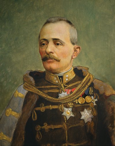 General Svetozar Boroevic von Bojna, ca. 1916 (olje på lerret) av Vienna Nedomansky Studio