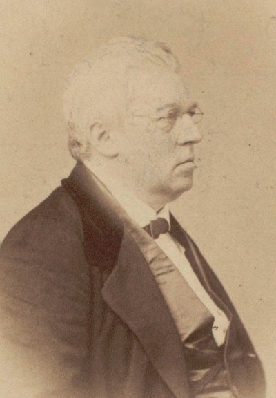 Portrett av pianisten og komponisten Joseph Christoph Kessler 1800-1872. av Vienna . Photo studio G. Wünsch