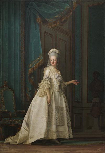 Enkedronningen Juliane Marie av Vigilius Eriksen