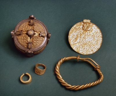 Vikingsmykker fra Gotland, Sverige. 900-tallet. Stockholm, Historisk museum av Viking