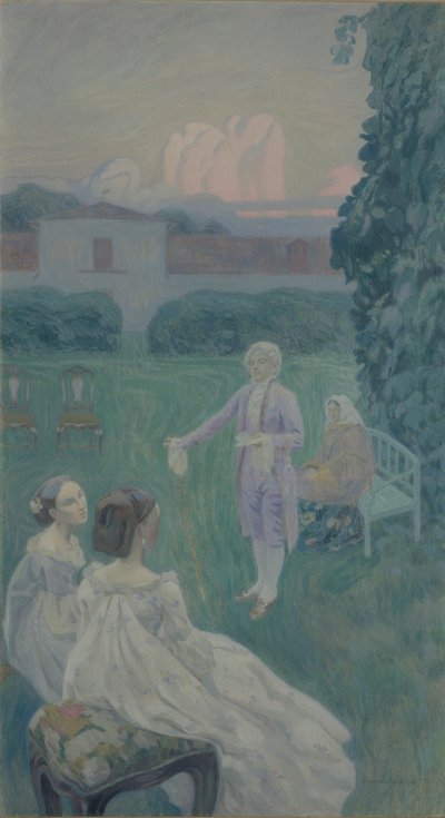 Harmoni, 1900 av Viktor Elpidiforovich Borisov Musatov