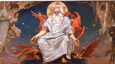 Gud Faderen, 1885-1896. av Viktor Mikhaylovich Vasnetsov