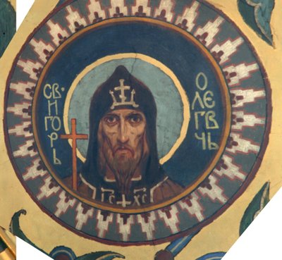 Den hellige storprins Igor II Olgovich av Kiev, 1885-1896 av Viktor Mikhaylovich Vasnetsov