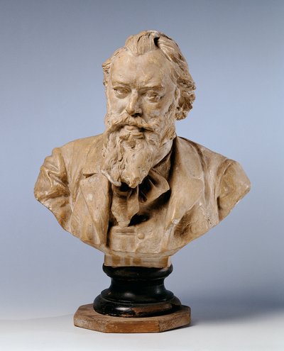 Komponisten Johannes Brahms av Viktor Oskar Tilgner