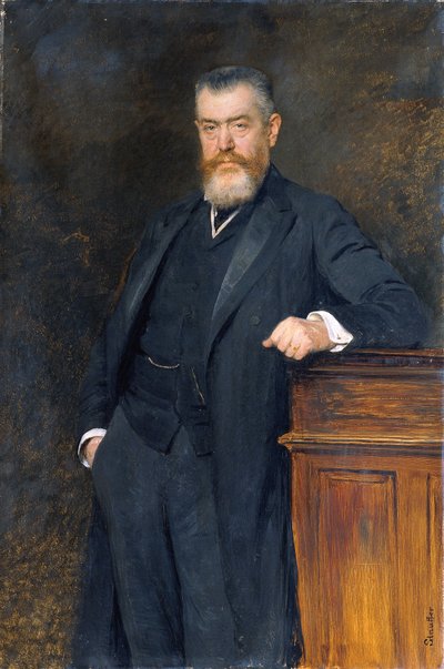 Kunnskapsminister Dr. Gustav Marchet av Viktor Stauffer