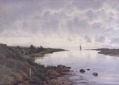 Utløpet av elven av Vilhelm Groth