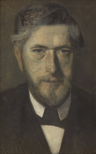Jens Ferdinand Willumsen. Studie for fem portretter av Vilhelm Hammershøi