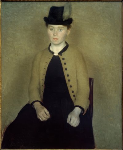 hvis stud av Vilhelm Hammershoi