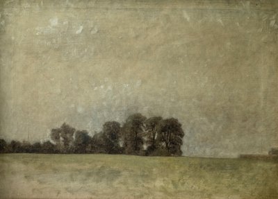 Landskap, 1909 av Vilhelm Hammershoi