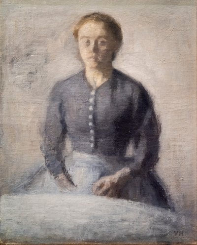 Portrett av Ida av Vilhelm Hammershoi