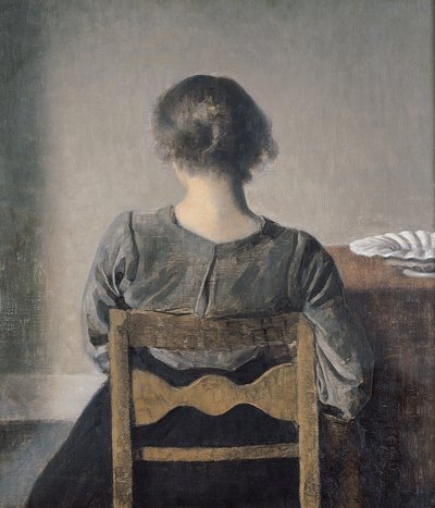 Hvile av Vilhelm Hammershoi