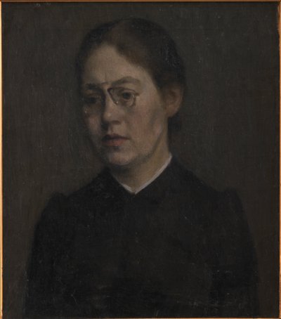 Maleren Elisabeth Wandel av Vilhelm Hammershøi