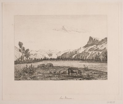 Fjellområde i Tyrol av Vilhelm Kyhn