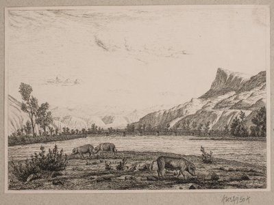 Fjellområde i Tyrol av Vilhelm Kyhn