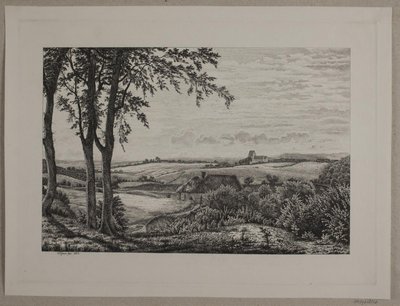 Ettermiddagslandskap, Sjælland av Vilhelm Kyhn
